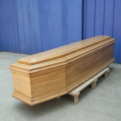 Adult Abete Wood Coffin