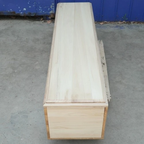 Natural Pine Wood Coffin factory