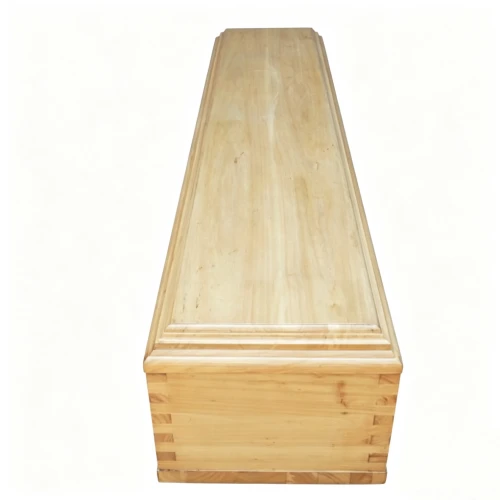 Adult Poplar Wood Coffin