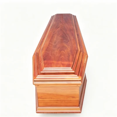 French Poplar Wood Adult Coffin