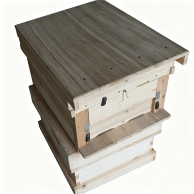 Wooden Beehive Box